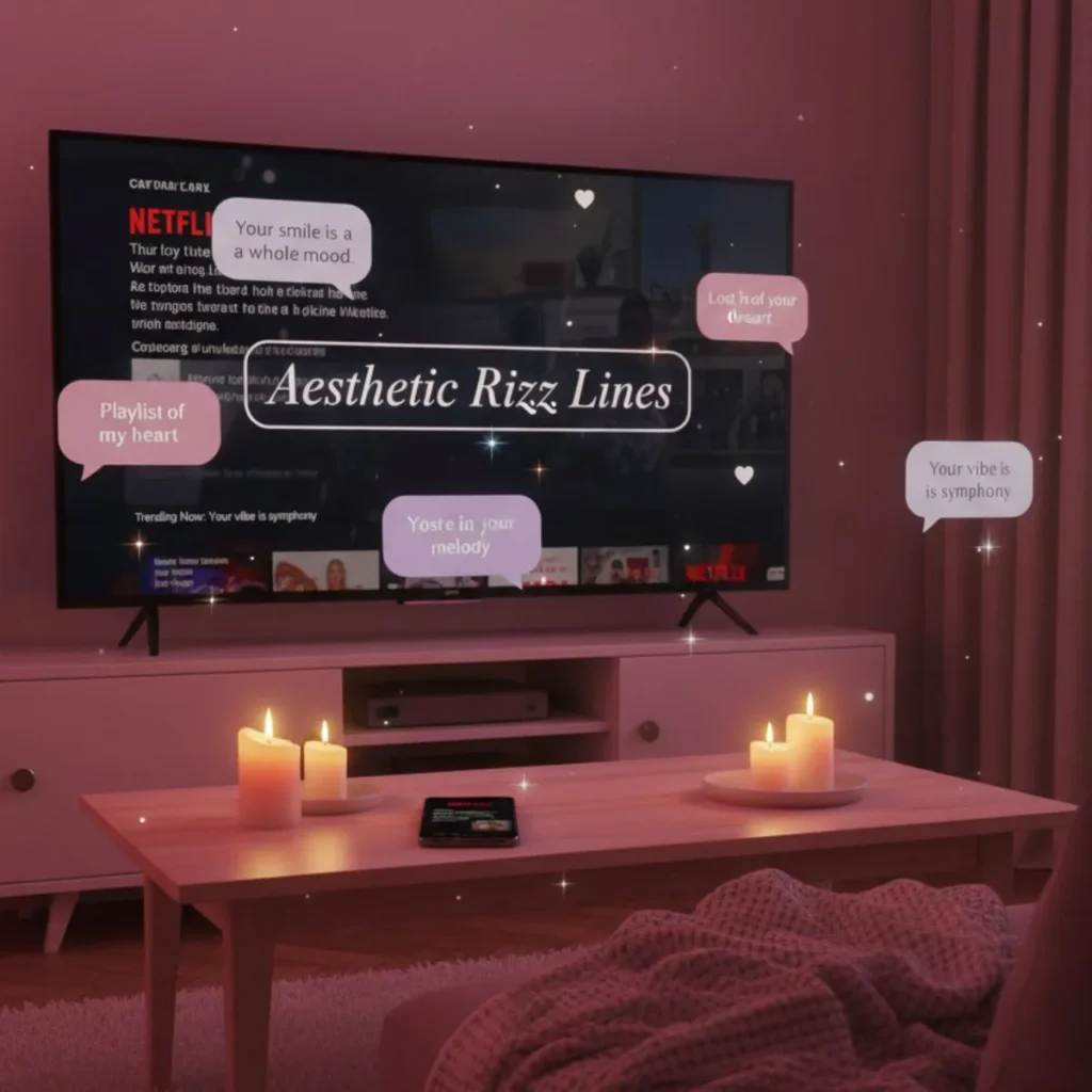 Aesthetic Netflix Rizz Lines