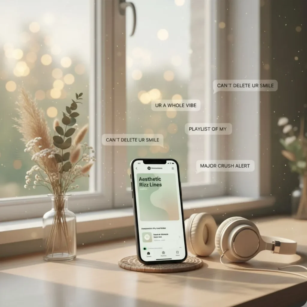 Aesthetic Spotify Rizz Lines