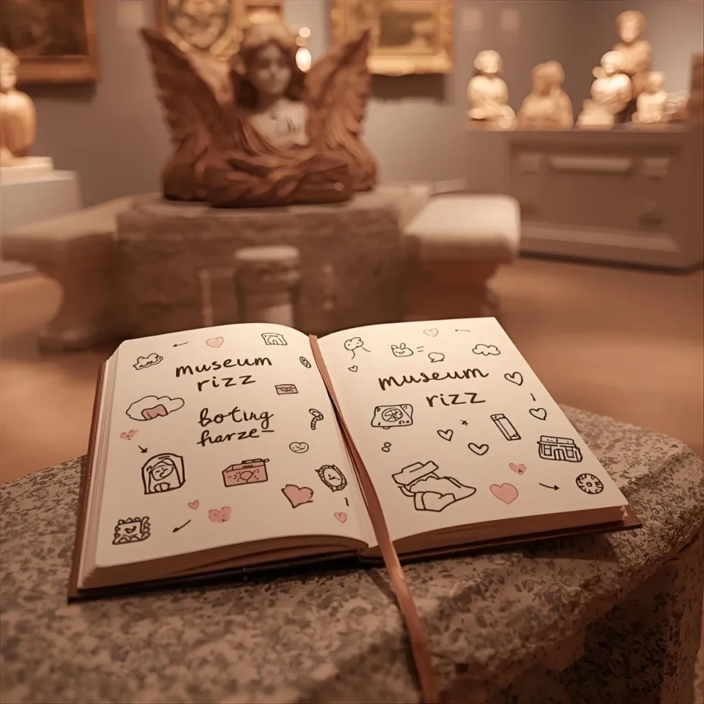 Cute Museum Rizz Lines