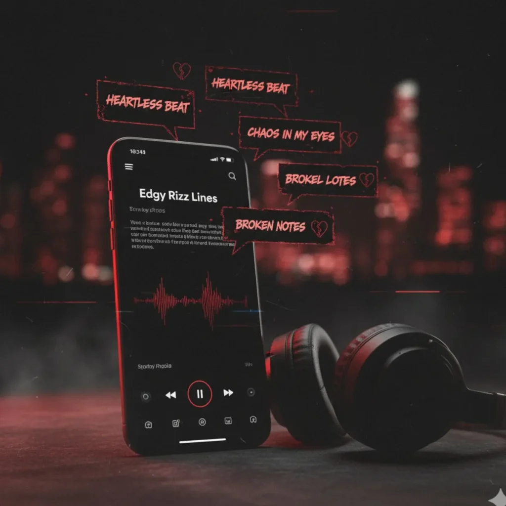 Edgy Spotify Rizz Lines