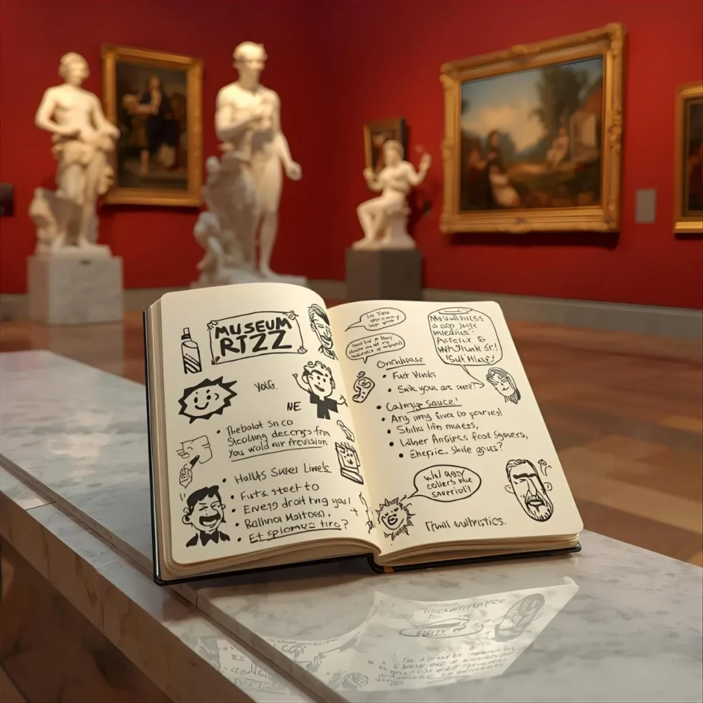 Funny Museum Rizz Lines