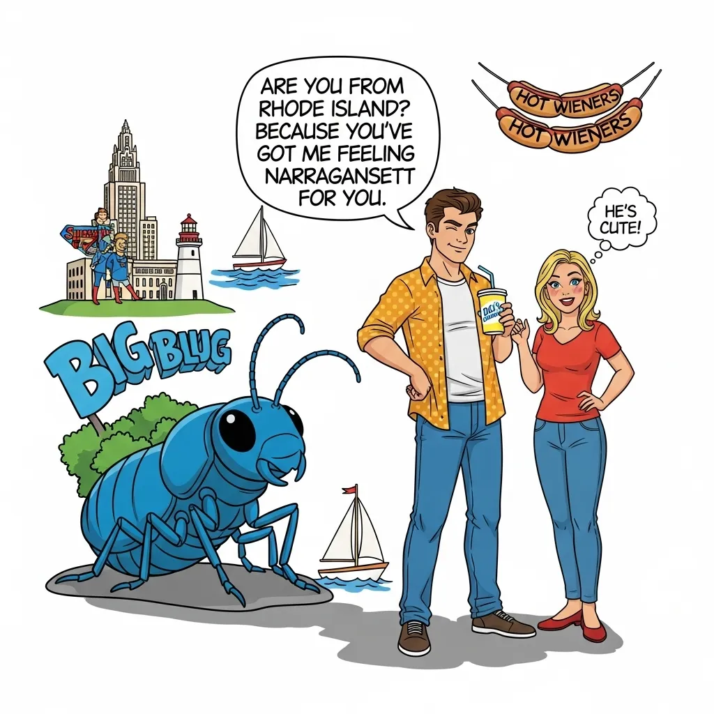 Funny Rhode Island Rizz Lines