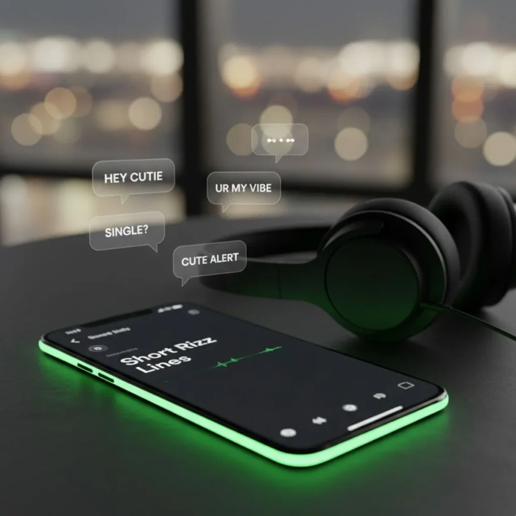 Short Spotify Rizz Lines