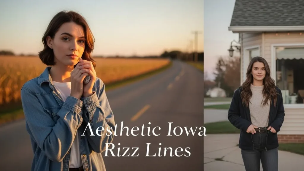 Aesthetic Iowa Rizz Lines