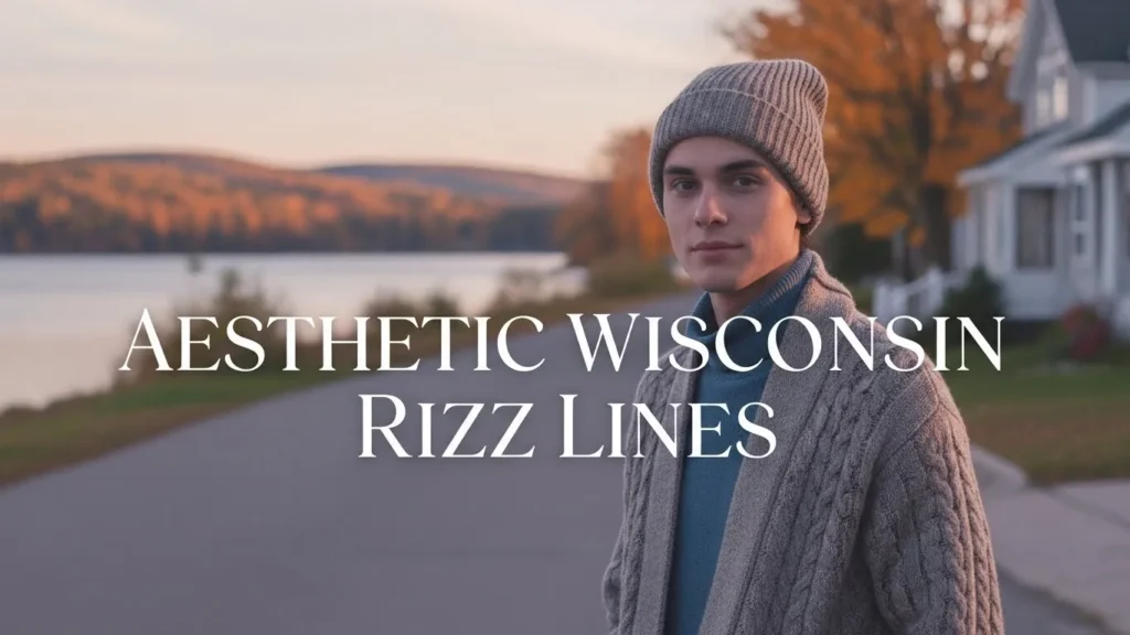 Aesthetic Wisconsin Rizz Lines