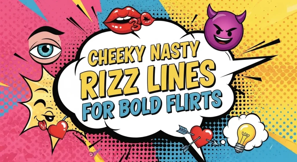 Cheeky Nasty Rizz Lines for Bold Flirts