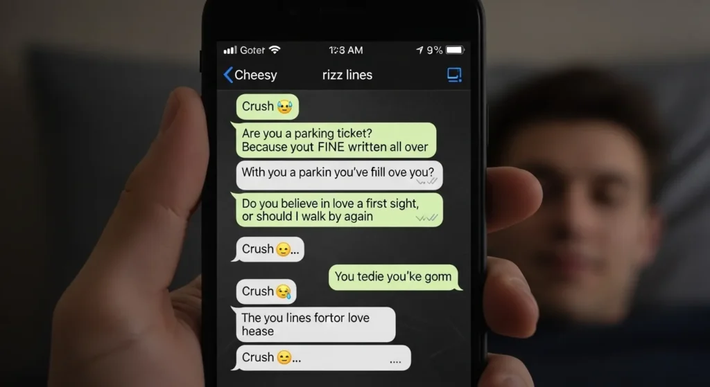 Cheesy Rizz Lines for Text Messages