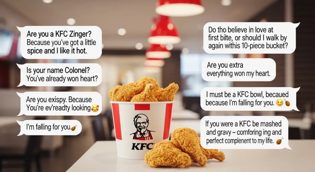 Cute KFC Rizz Lines for Daily DMs
