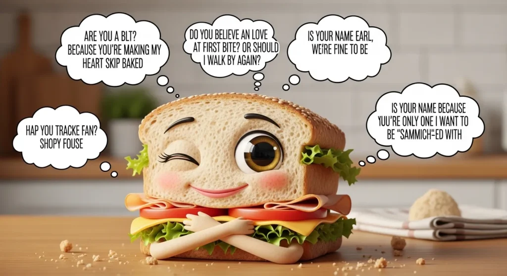 Flirty Sandwich Rizz Lines
