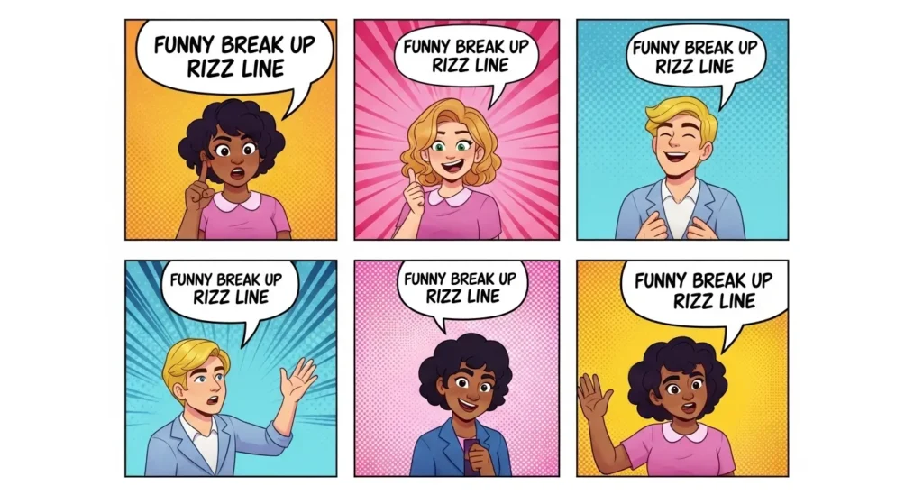   Funny Break Up Rizz Lines