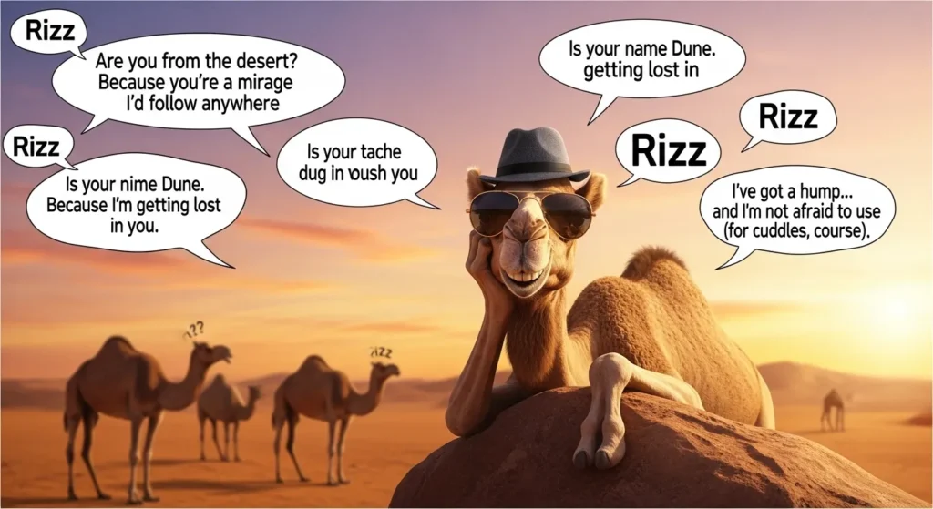 Funny Camel Rizz Lines