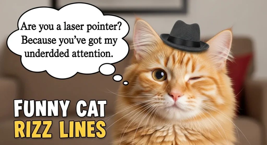 Funny Cat Rizz Lines