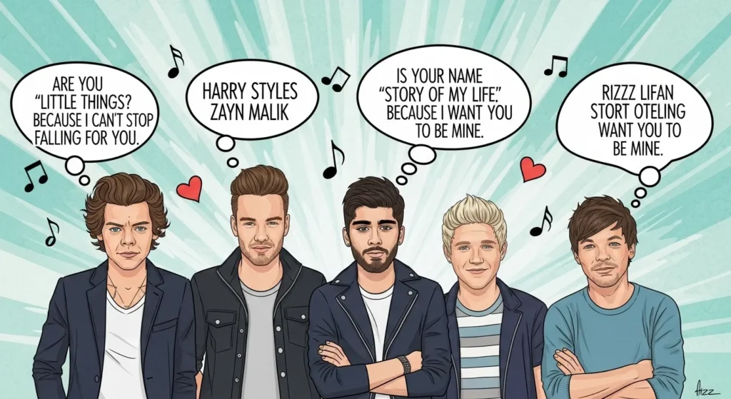 Funny One Direction Rizz Lines