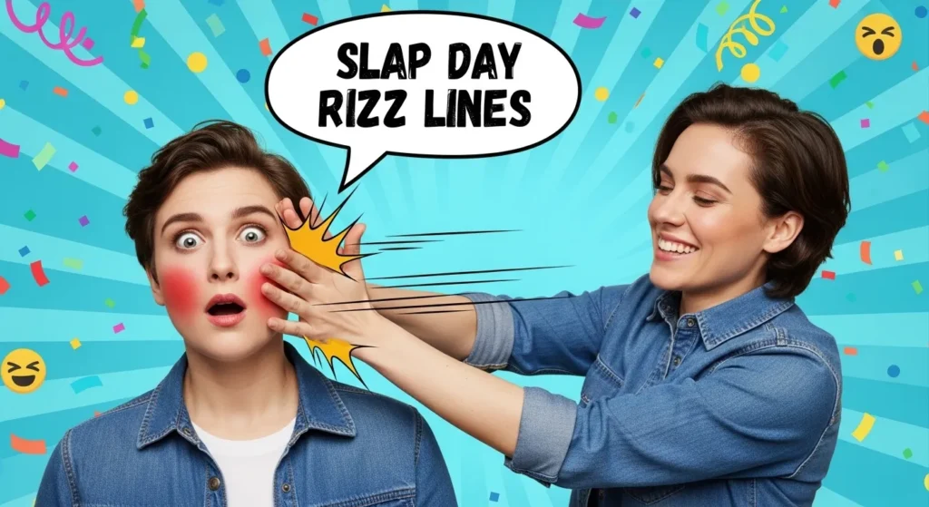 Funny Slap Day Rizz Lines