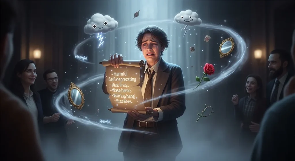 Harmful Self Deprecating Rizz Lines