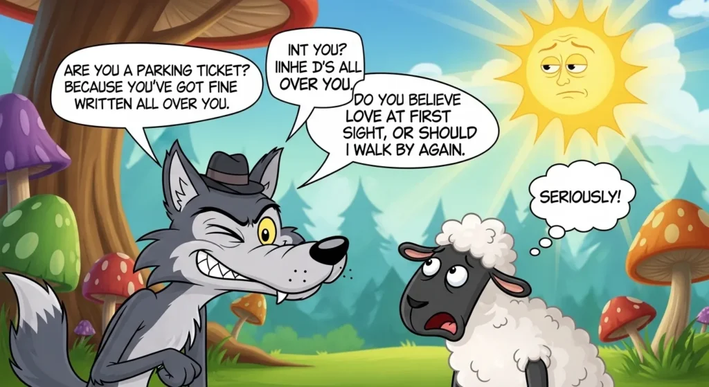 Harmful Wolf Rizz Lines