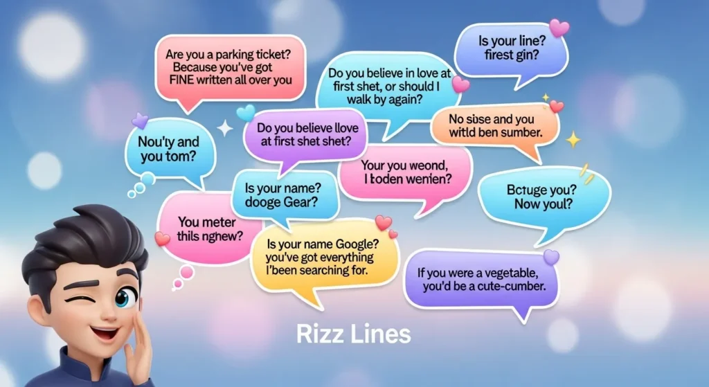Romantic Avatar Rizz Lines for Flirty Energy
