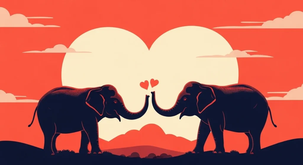 Romantic Elephant Rizz Lines