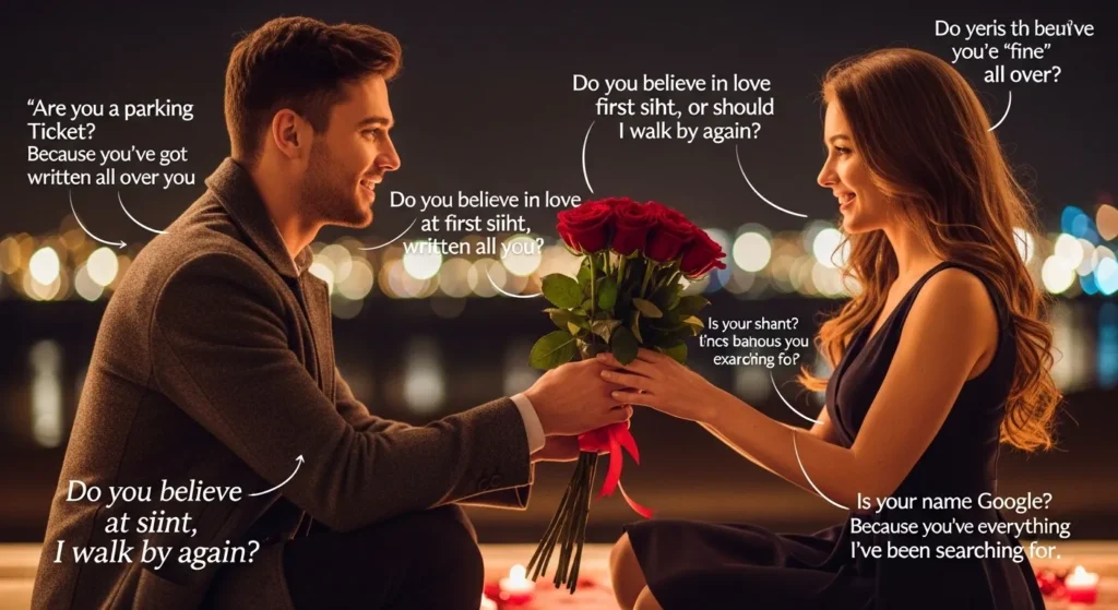 Romantic Pick-Up Lines for Valentine’s Day