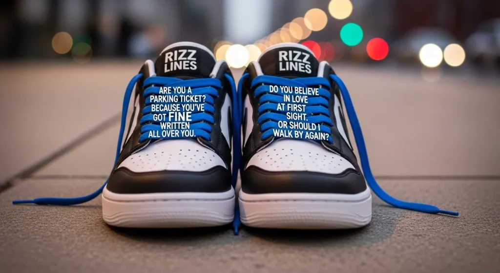 Cool and Casual Shoes Rizz Lines