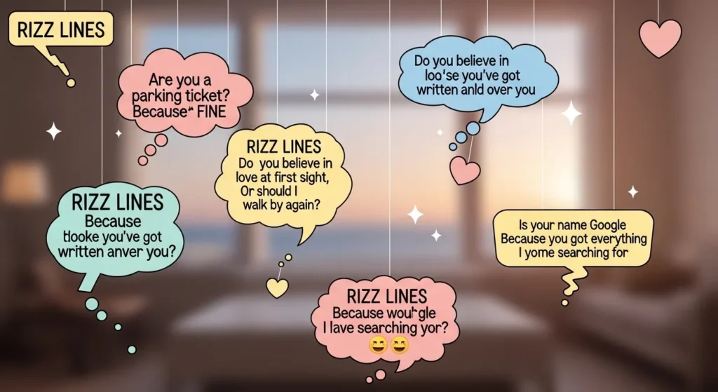 Cute Falling Rizz Lines