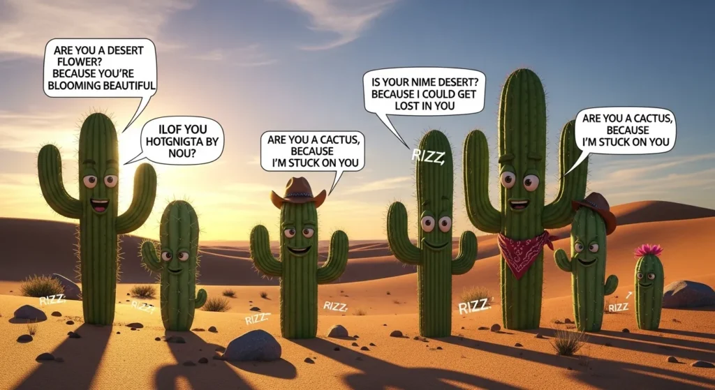 Flirty Cactus Rizz Lines