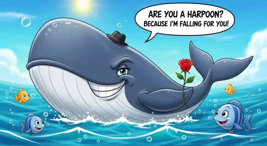 Funny Whale Rizz Lines