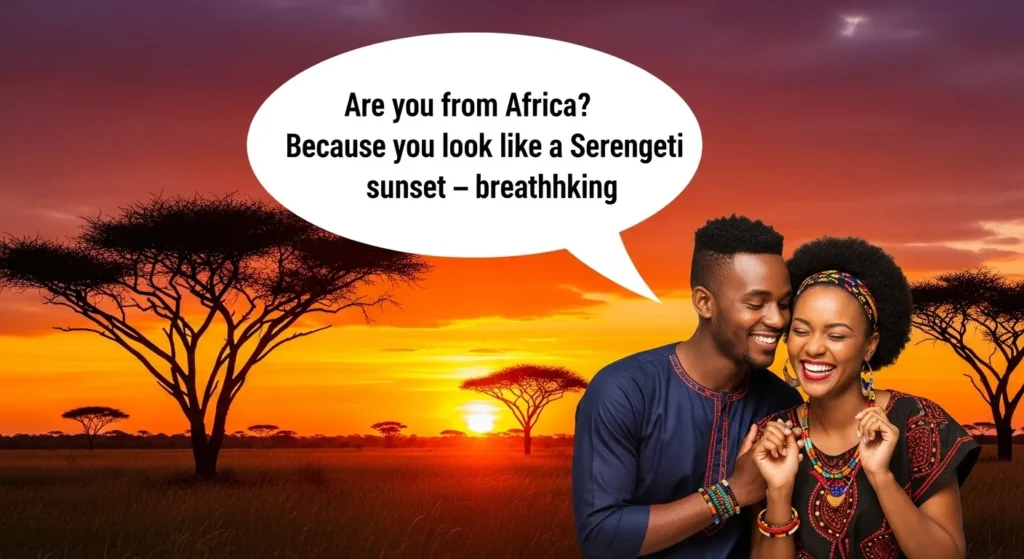 Romantic Africa Rizz Lines
