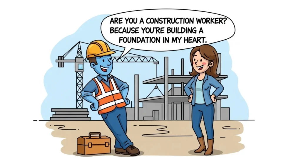 Smooth Blue Collar Pick-Up Lines