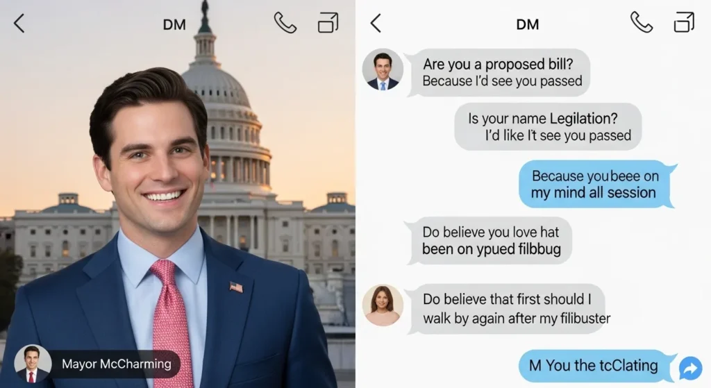 Smooth Political Rizz Lines for DMs