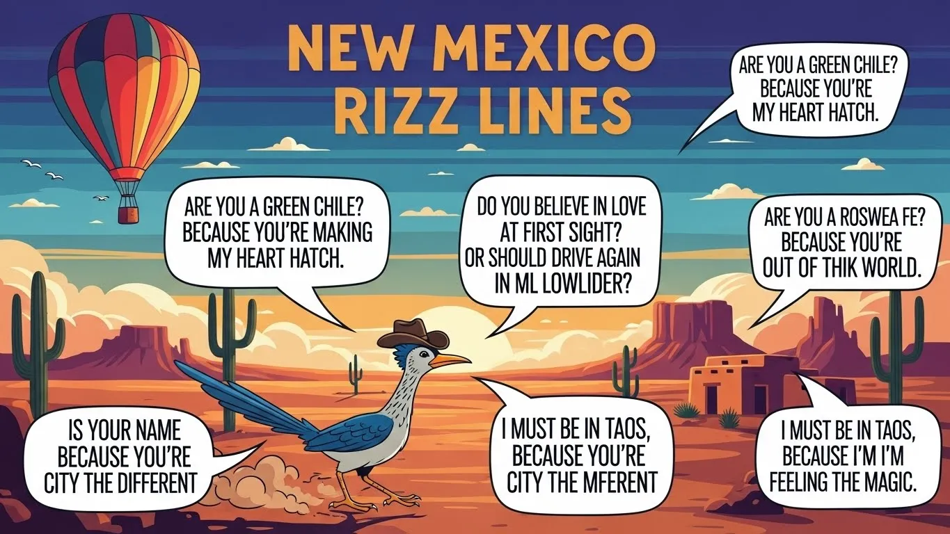 New Mexico Rizz Lines