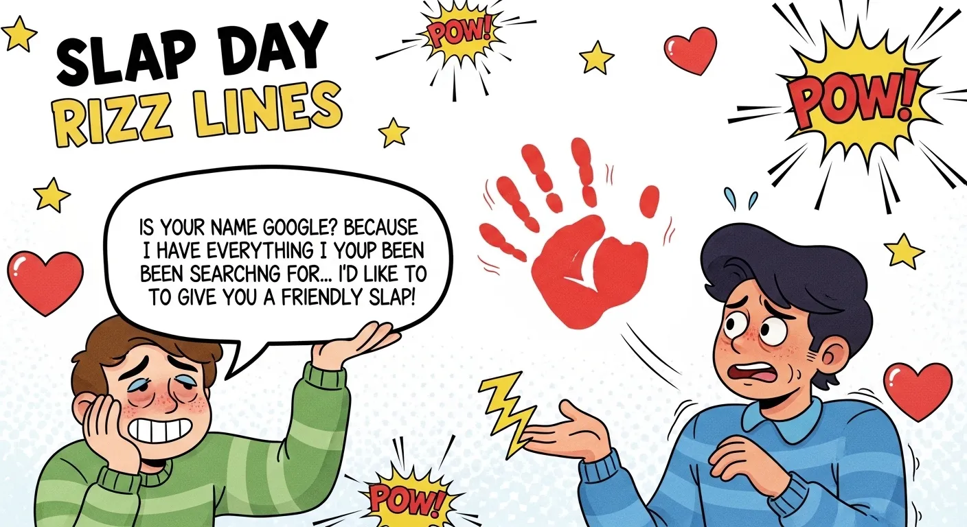 Slap Day rizz Lines
