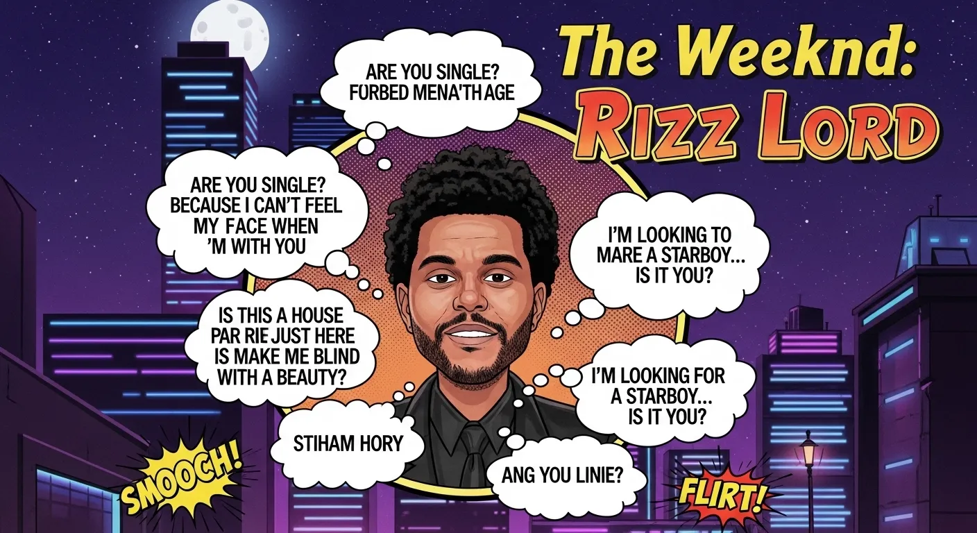 The Weeknd Rizz Lines